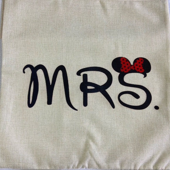 Mr and Mrs Mickey Mouse Pillow Covers - Picture 11 of 13